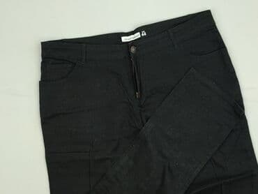 zara spodnie czarne szerokie: In Extenso, Spodnie materiałowe damskie, rozmiar XL — 1