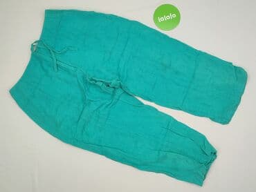 Material trousers for women, size XL (EU 42) — 2