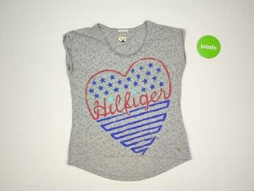 koszulki bez rękawów damskie tommy hilfiger: Hilfiger Denim, T-shirt damski, rozmiar S — 2