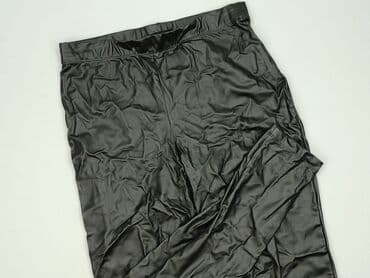 legginsy z eko skóry ocieplane: Even&Odd, Legginsy Ze skóry ekologicznej damskie, rozmiar M — 1