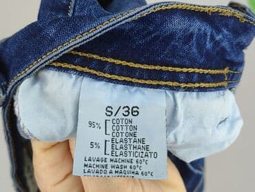 woskowane legginsy z wysokim stanem zara: Jeans for women, size S (EU 36) — 4
