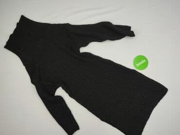 czarna sukienka dzianinowa z golfem: Sukienka damska, rozmiar S — 3