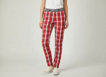 dobry materiał na spodnie: Spodnie materiałowe damskie, rozmiar S — 1