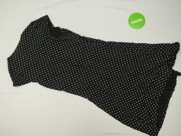 sukienki czarne w biale groszki: Yessica, Sukienka damska, L — 3
