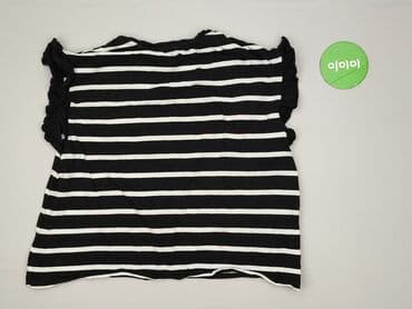 t shirty z falbanka: T-shirt damski, rozmiar L — 4