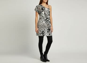 steve madden klapki z futerkiem: Evans, Sukienka damska, rozmiar S — 6