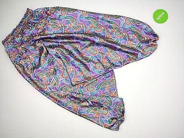 klapki łapy: Spodnie damskie typu harem/allaadynki z szerokimi nogawkami, w — 4