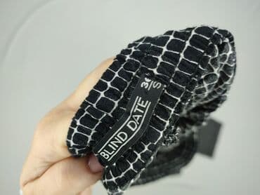 spodnie serduszka by o la la czarne: Blind Date, Spodnie materiałowe damskie, rozmiar S — 4