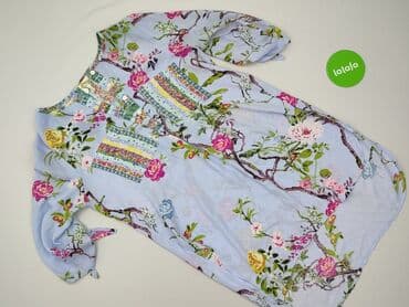 sukienka z haftowanymi kwiatami: Tunika damska, rozmiar S — 2