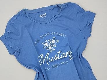 bluzki mustang: Mustang, T-shirt damski, rozmiar M — 1