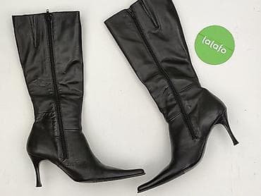 buty hello kitty na platformie: Kozaki damskie, rozmiar 39 — 5