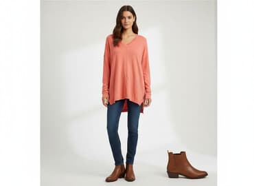 apricot bluzki: Bluzka damska, rozmiar L — 6