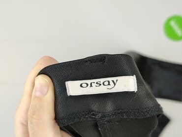 orsay spodnie woskowane czarne: Orsay, Spodnie materiałowe damskie, rozmiar XL — 5