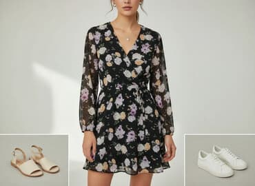 elizabeth collection sukienki: House, Sukienka damska, rozmiar M — 1