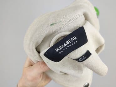 okee marynarka: PULL&BEAR, Kurtka skórzana damska, M — 4