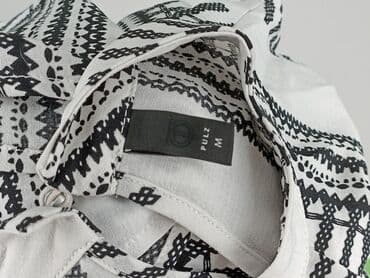 koszulka z tiulem: PULZ, Bluzka damska, rozmiar M — 4