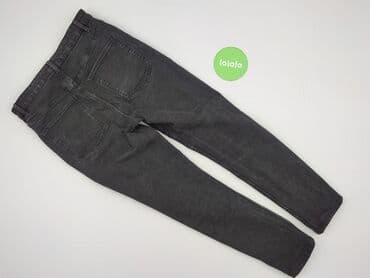 woskowane jeansy z wysokim stanem: Jeansy damskie, rozmiar M — 3