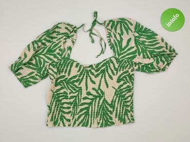 bluzki z krótkim rękawem plus size: H&M, Top damski, rozmiar M — 2