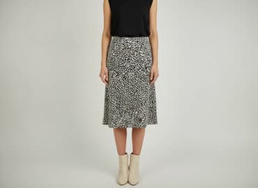 spódnice panterka midi: BPC Selection, Spódnica damska, rozmiar L — 1