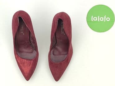 ccc srebrne sandały na obcasie: Półbuty damskie, rozmiar 38 — 3