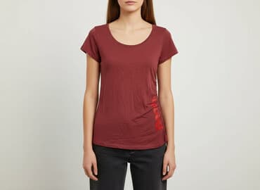 koszulka na ramiączkach jedwabna: T-shirt damski, rozmiar S — 5