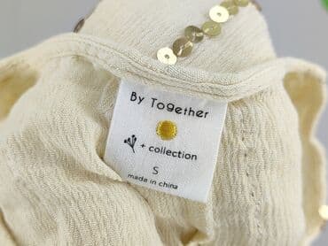 złote bluzki wieczorowe: Bluzka damska, rozmiar S — 4