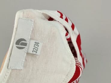 bluzki w czerwono białe paski: Women's blouse, size 2XS — 5