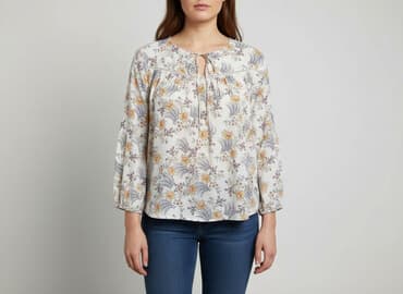 bluza pepe jeans damska: Peacocks, Bluzka damska, rozmiar XL — 7