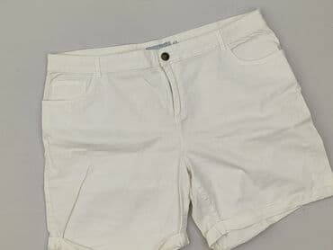 spodnie woskowane białe: In Extenso, Shorts for men, size 4XL — 1