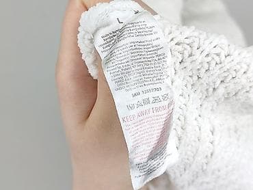 sweter dekolt v: Beloved, Sweter damski, rozmiar L — 4