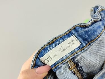 kurtka 140: Spodnie jeansowe, Zara, 7 lat, 122, stan - Bardzo dobry — 4