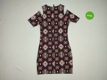 czerwona obcisła sukienka h: H&M, Women`s dress, size M (EU 38) — 3