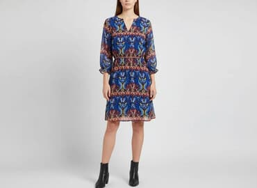 sukienka w etniczne wzory: Esmara, Sukienka damska, rozmiar L — 7