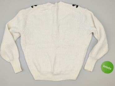 bialy sweterek hm: H&M, Sweter damski, rozmiar S — 3