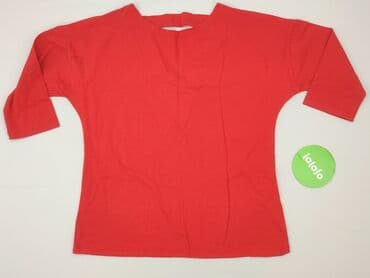 bluzki damskie czerwona eleganckie: Bluzka damska, rozmiar L — 2