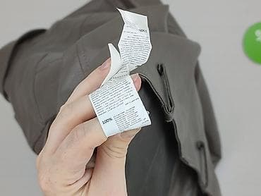 pull and bear bomberka damska: Kurtka skórzana damska, rozmiar S — 4