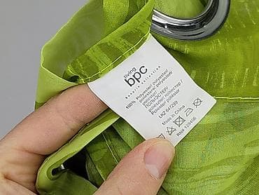 meble kent: Zasłona bpc living – zielona, na przelotkach - Producent: bpc living — 4