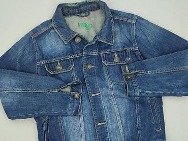 dunnes clothes: Dziecięca kurtka jeansowa, 10 lat, 134-140 cm, Marks & Spencer, stan - Bardzo dobry — 1