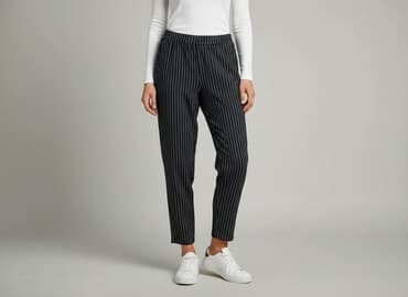 buty szerokie w palcach damskie: Object, Spodnie materiałowe damskie, rozmiar L — 6