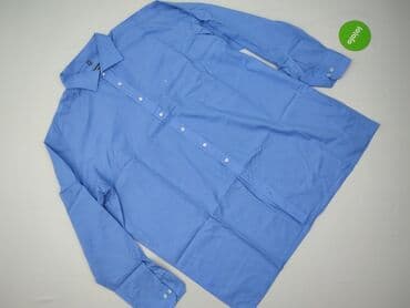 koszula niebieska hm: Eterna, Koszulа dla mężczyzn, rozmiar 3XL — 2