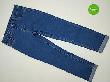 buty pull and bear: Spodnie jeansowe, Destination, 12 lat, 146/152, stan - Idealny — 2