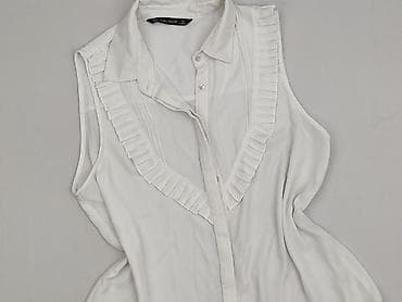 biala marynarka hm: Zara, Bluzka damska, rozmiar M — 1