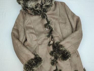 kurtka zimowa z kożuszkiem: Płaszcz damski, L — 1