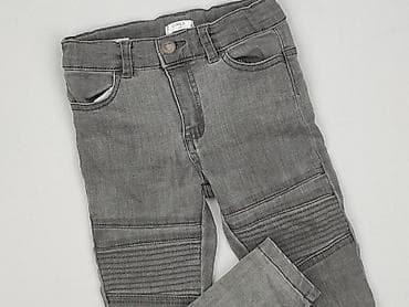 crocsy j2: Spodnie jeansowe, 4-5 lat, 104/110, stan - Bardzo dobry — 1