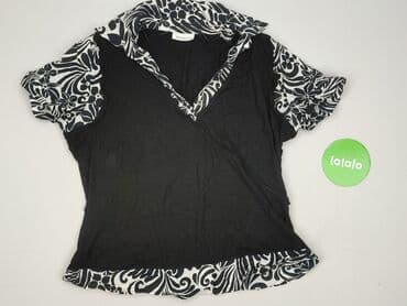 marynarka damska w jodełkę: Yessica, Bluzka damska, rozmiar XL — 2