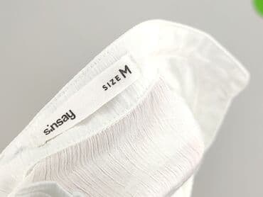 bluzka biala: Sinsay, Bluzka damska, rozmiar M — 4