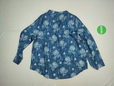 niebieska satynowa sukienka zara: Women's blouse, size 2XL (EU 44) — 3