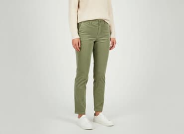 buty zimowe lata 80: Everme, Spodnie materiałowe damskie, rozmiar S — 8