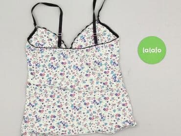 koszulka na ramiaczkach z koronka: Top damski, rozmiar S — 4