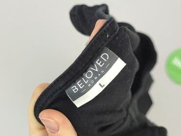 czarne bluzki na ramiączkach: Beloved, Top damski, rozmiar L — 4